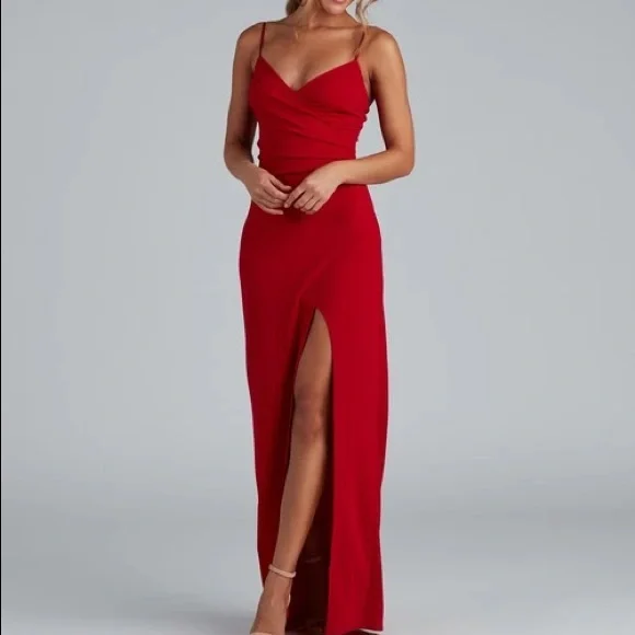 Windsor | Dresses | High Slit Wrap Dress